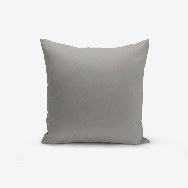Federa grigia Düz, 45 x 45 cm - Minimalist Cushion Covers