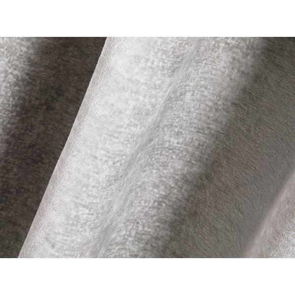 Letto matrimoniale imbottito grigio chiaro con spazio contenitivo e rete 200x200 cm Lupine - Micadoni Home-image-4