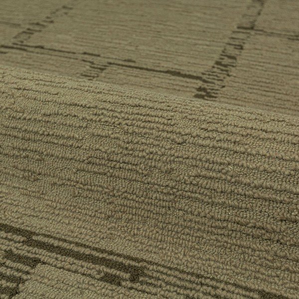 Tappeto verde in lana tessuto a mano 200x290 cm Harris Modula Wool – Flair Rugs-image-4