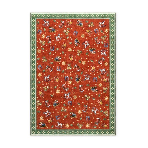 Tappeto rosso/verde a tema natalizio 160x230 cm Toy's Delight Nostalgic Noel Red Green – Villeroy&Boch-image-4