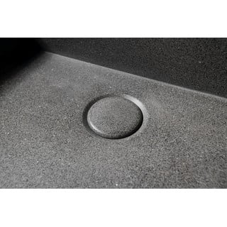 Lavabo in cemento grigio scuro 46 x 46 cm Quadrado - Sapho