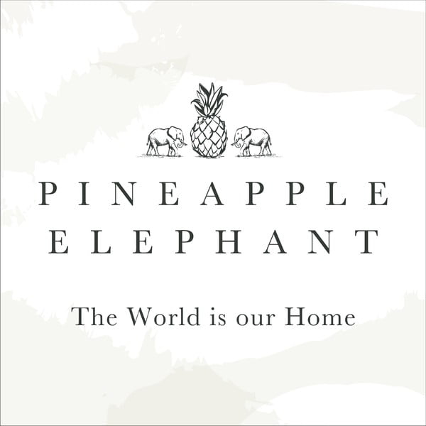 Tende in set blu 2 pz 117x137 cm Suri Geo – Pineapple Elephant-image-4
