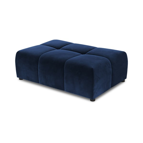 Modulo divano in velluto blu Rome Velvet - Cosmopolitan Design