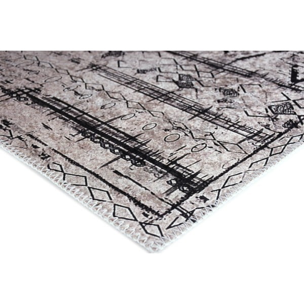 Tappeto grigio lavabile 80x150 cm Vintage Orient – Vitaus-image-2