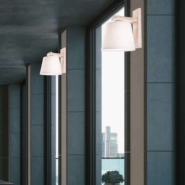 Lampada da parete marrone chiaro ø 20 cm Aida - LAMKUR-image-3