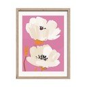 Dipinto stampato con cornice inclusa 30x40 cm Peony Bloom – Styler