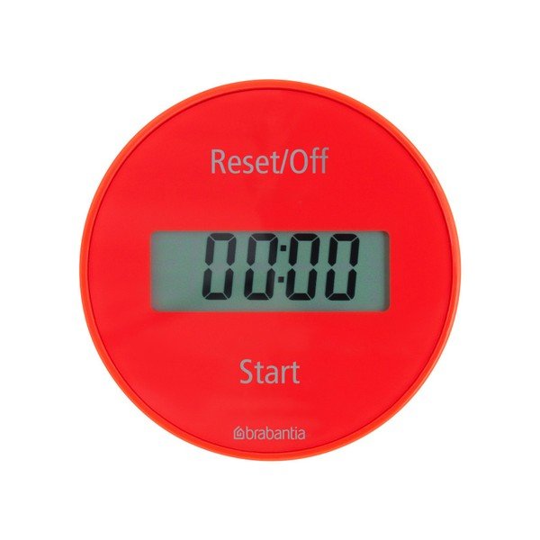 Červená kuchyňská minutka Brabantia Timer