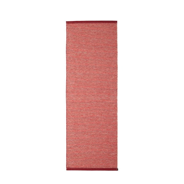 Passatoia da interno/esterno rossa 70x200 cm Effi Dark Red – Pappelina-image-3