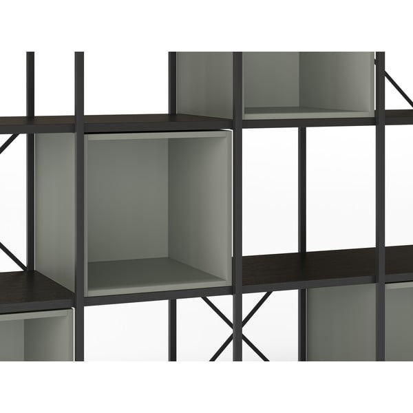 Libreria verde-nera 140x179 cm Anya - Marckeric-image-4