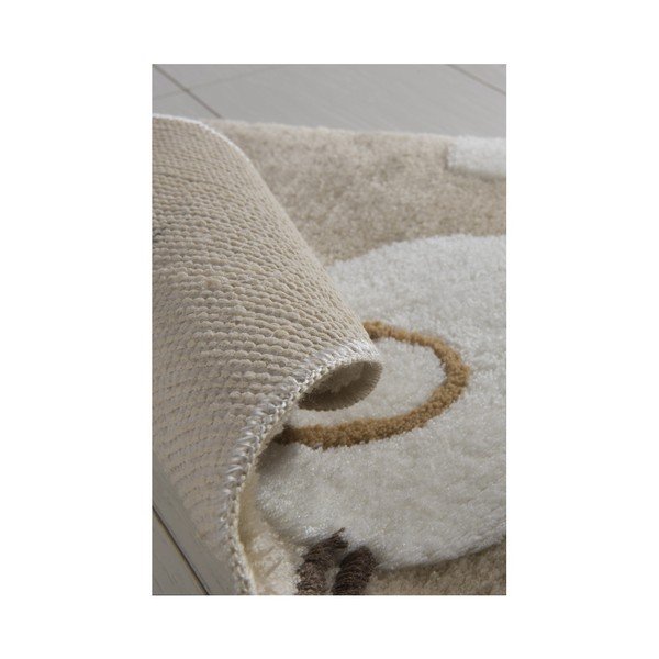 Set di 2 tappetini da bagno beige Birdie - Foutastic-image-1