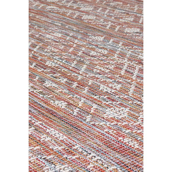 Tappeto rosso per esterni 200x290 cm Sunset - Flair Rugs-image-2
