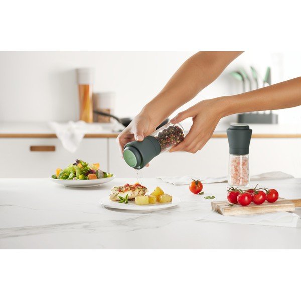 Macinatori da cucina grigi in vetro 2 pz – Lékué-image-2