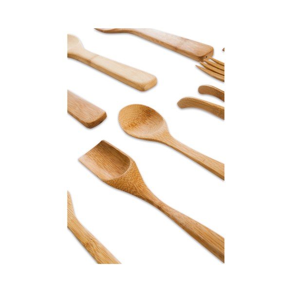 Set di 10 utensili da cucina in bambù Violi - Bambum-image-2