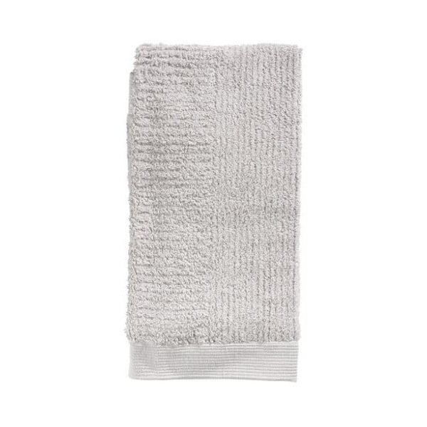 Asciugamano in cotone grigio 100x50 cm Classic - Zone