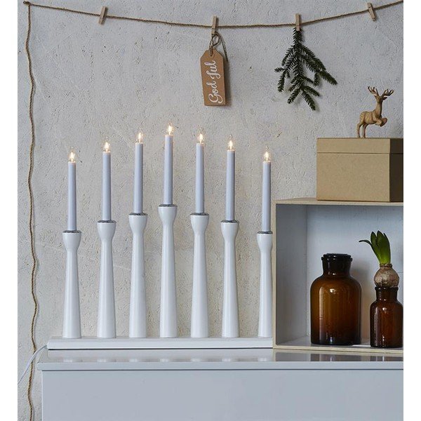 Portacandele LED con alimentazione a corrente (altezza totale 50 cm) Maseskar – Markslöjd