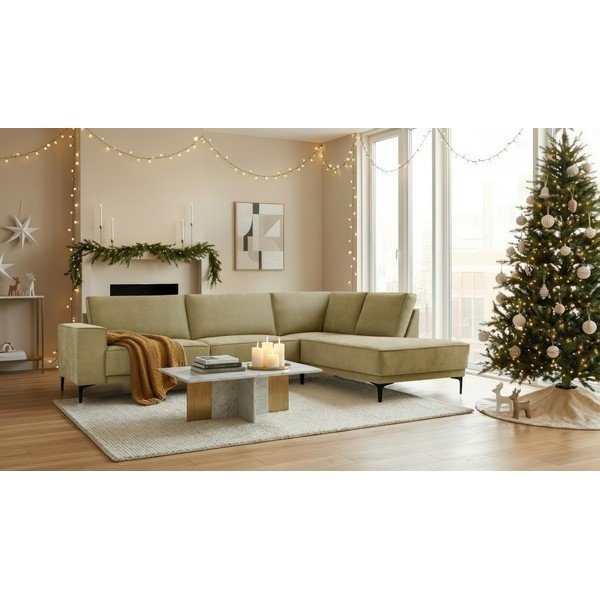 Divano angolare verde (con penisola a destra) Copenhagen – Scandic-image-2