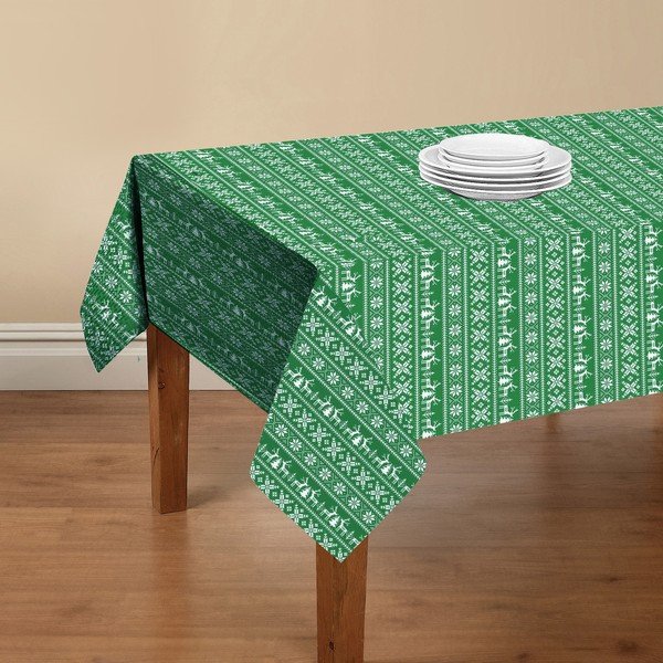 Tovaglia Reinderr in Forest, 140 x 140 cm - Crido Consulting