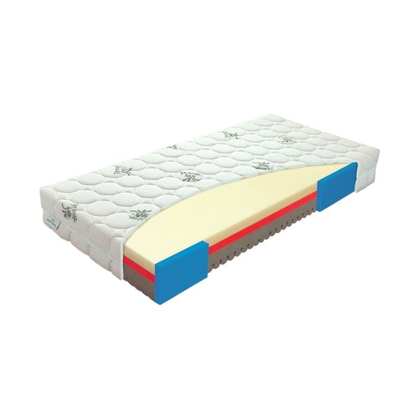 Materasso semirigido in schiuma 100x200 cm Comfort Senior – Materasso-image-1