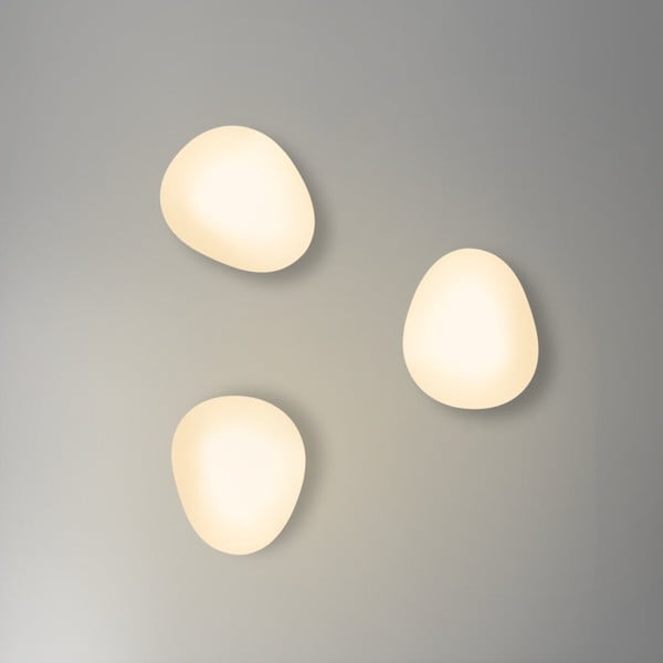 Lampada da parete bianca Stones – Candellux Lighting-image-1