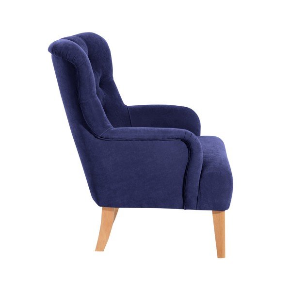 Poltrona blu Brandon - Max Winzer-image-2