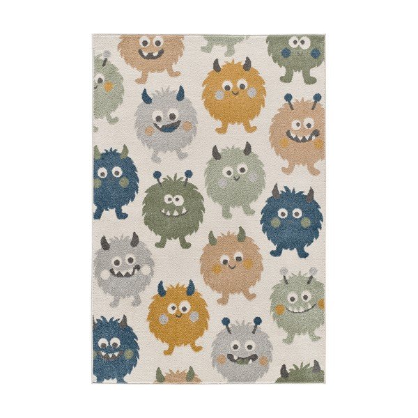 Tappeto per bambini color crema 120x170 cm Beats – Universal