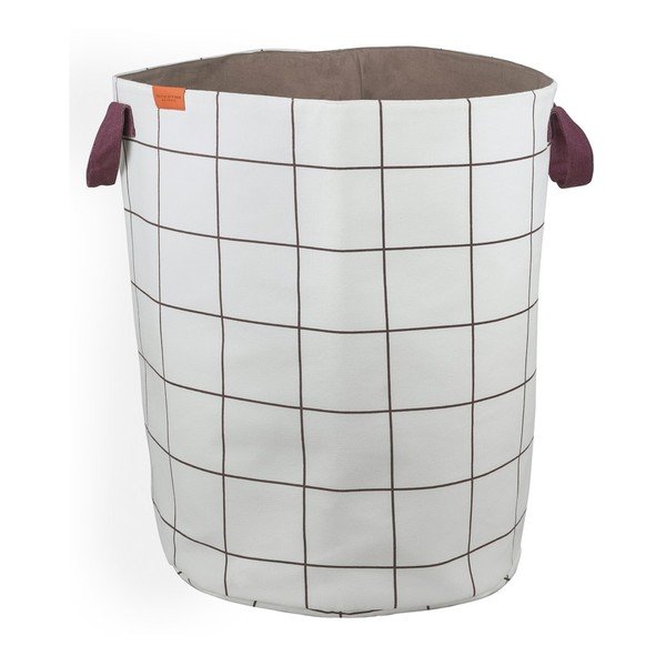 Cesta per il bucato color crema in tessuto 5 l Mesh – Mette Ditmer Denmark