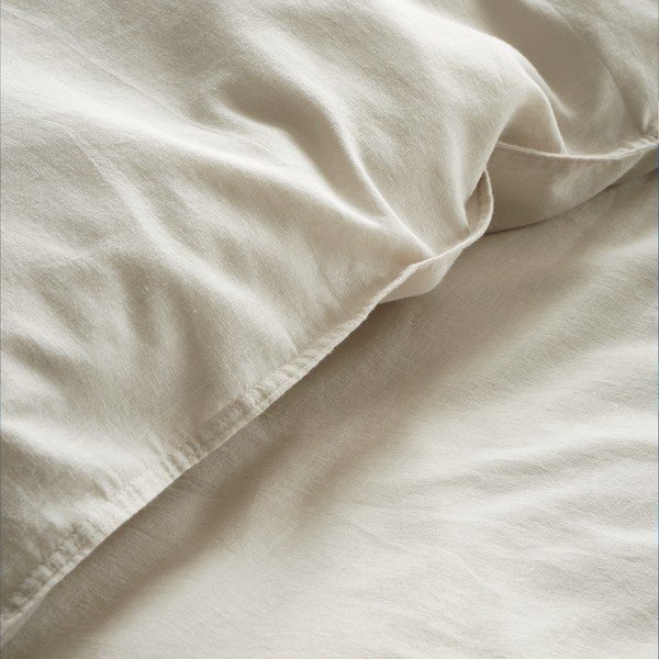 Lenzuola panna per letto matrimoniale 230x220 cm Relaxed - Content by Terence Conran-image-2