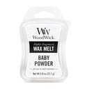 Cera aromatica al profumo di vaniglia, rosa e miele, tempo di combustione 8 h Baby Powder - WoodWick