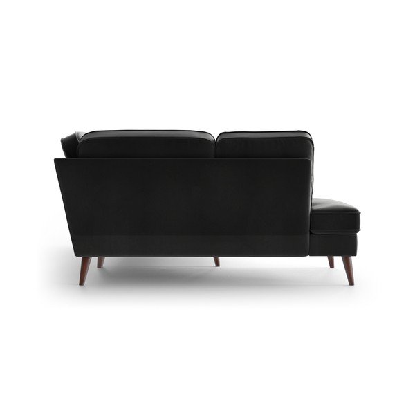 Divano angolare in velluto antracite, angolo sinistro Auteuil - My Pop Design-image-4