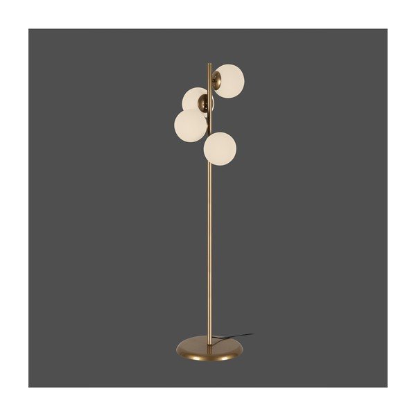 Lampada da terra color oro, altezza 130 cm Owl - Squid Lighting-image-1
