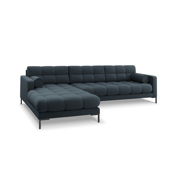 Divano angolare blu, angolo sinistro Bali - Cosmopolitan Design-image-3