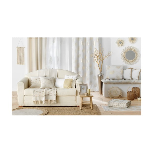 Cuscino decorativo 60x60 cm Sunny Gold - douceur d'intérieur-image-2