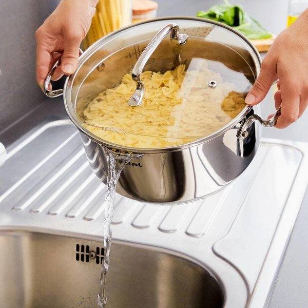 Set di pentole in acciaio inox 10 pezzi Duetto+ - Tefal-image-1