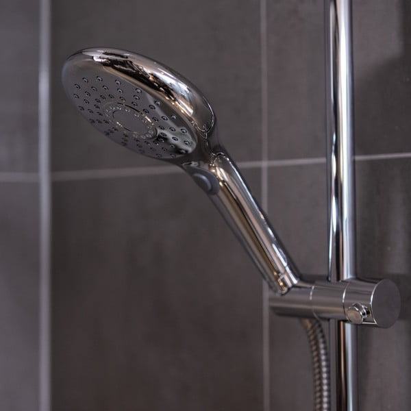 Soffione doccia Basic Chrome, ø 12 cm - Wenko-image-3