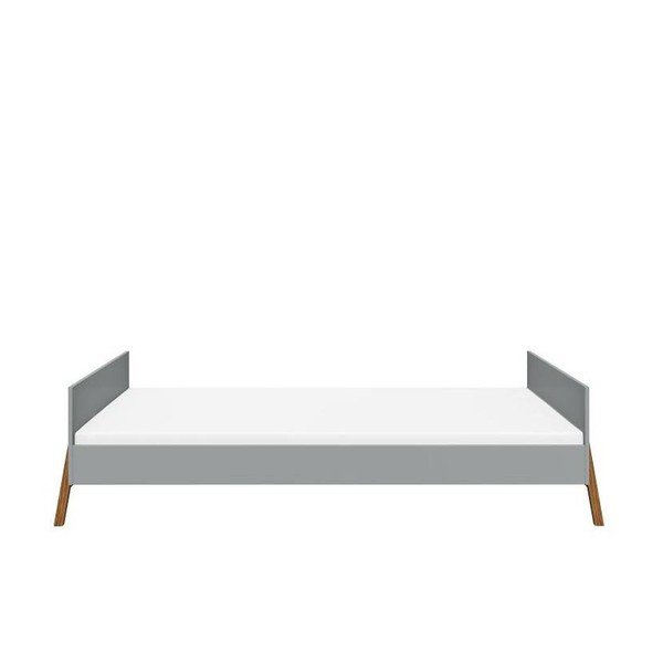 Letto grigio per bambini 90x200 cm Lotta - BELLAMY