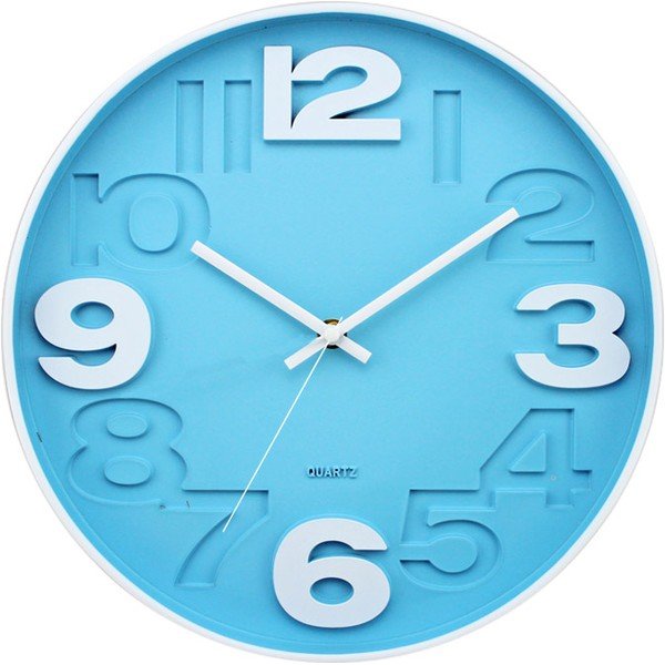 Orologio da parete turchese Matt, ø 30 cm - Postershop