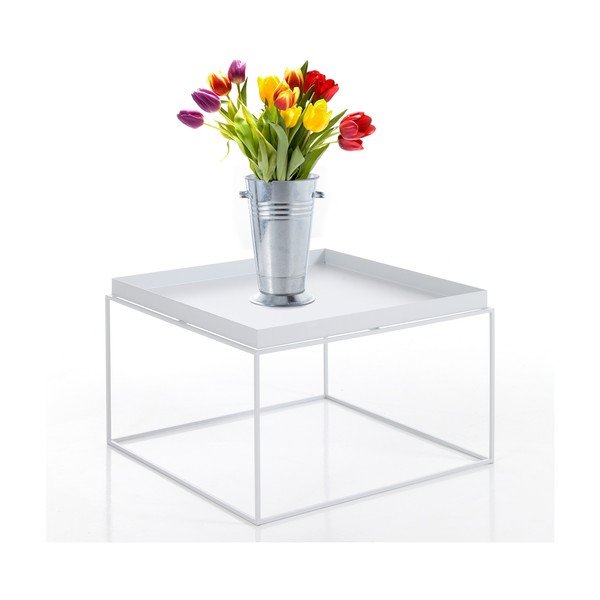 Tavolo da giardino in metallo 60x60 cm Hannah - Tomasucci-image-2