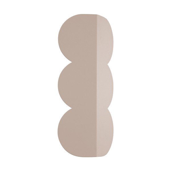 Lampada da parete grigio tortora in alluminio BISCUIT – Thoro
