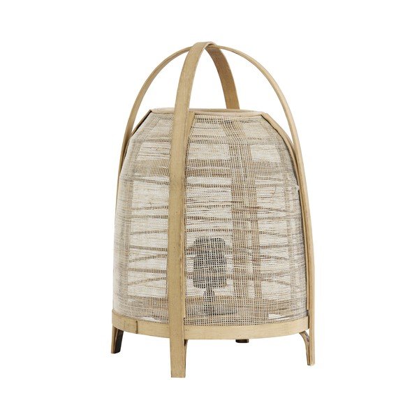 Lampada da tavolo in colore naturale (altezza 42 cm) Jacinto - Light & Living-image-3