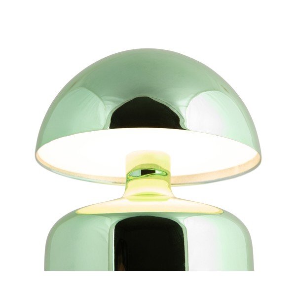 Lampada da tavolo a LED verde chiaro con paralume in metallo (altezza 14 cm) Impetu - Leitmotiv-image-4