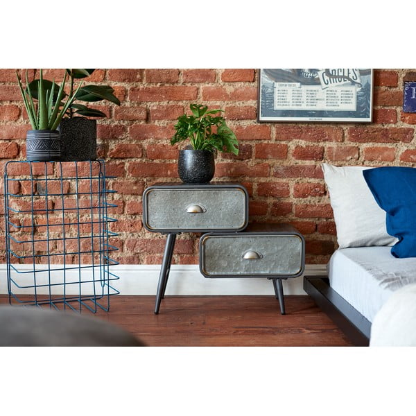 Armadietto con 2 cassetti Iron School - Mauro Ferretti-image-1