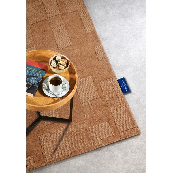 Tappeto marrone in lana tessuto a mano 190x280 cm Wilhelmine - Villeroy&Boch-image-2
