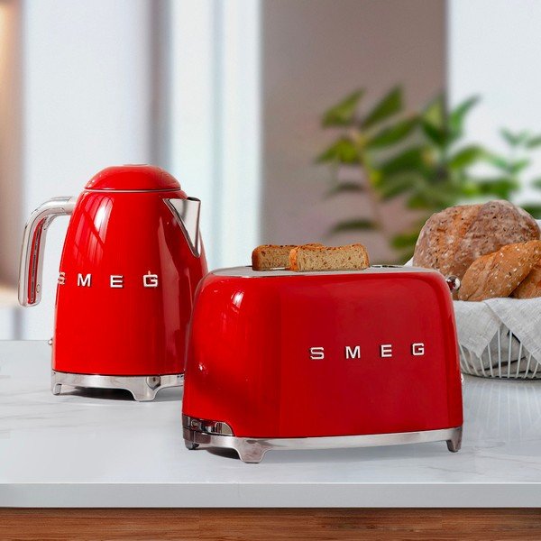 Tostapane rosso 50's Retro Style - SMEG-image-1