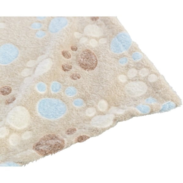 Coperta per cani beige in lana di pecora 75x50 cm Trixie Laslo – Plaček Pet Products-image-2