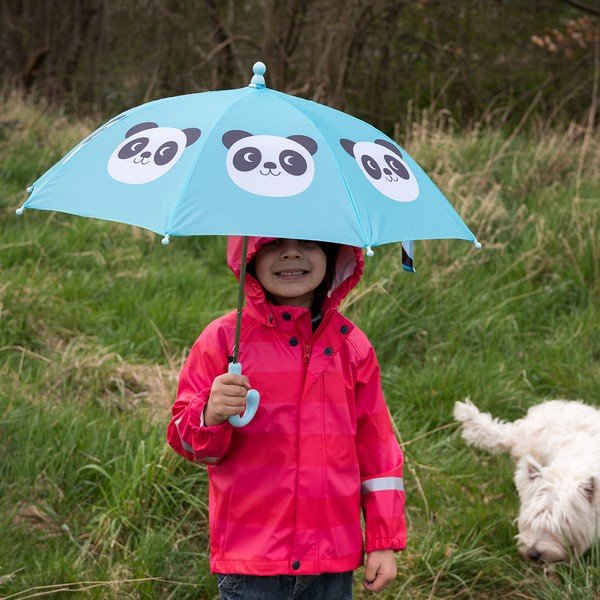 Ombrello blu Miko the Panda - Rex London-image-1