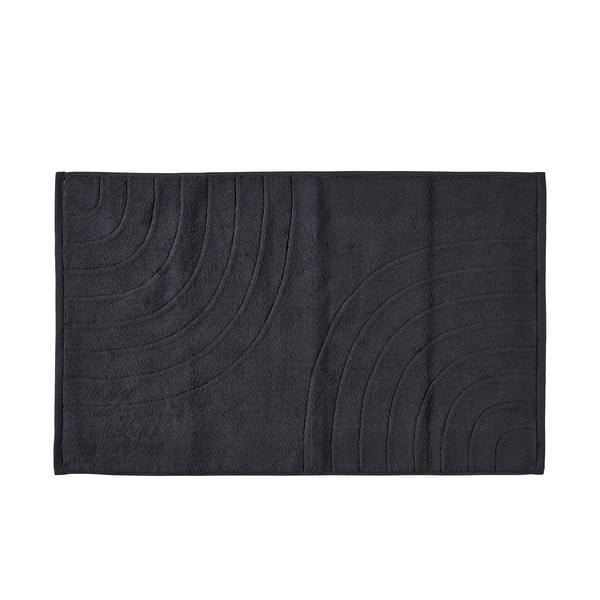 Tappetino da bagno nero 50x80 cm Time - Zone