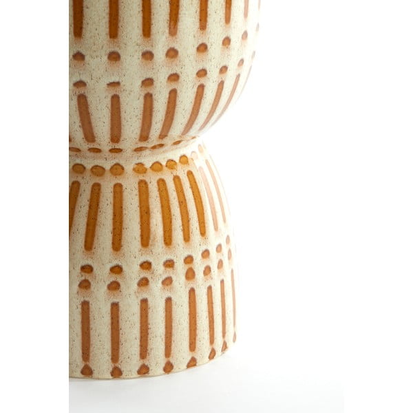 Tavolino rotondo in ceramica ø 28,5 cm Finca - Light & Living-image-2