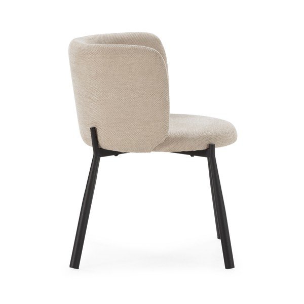 Set di sedie da pranzo beige in imbottito 2 pz Ginny – MOME-image-2