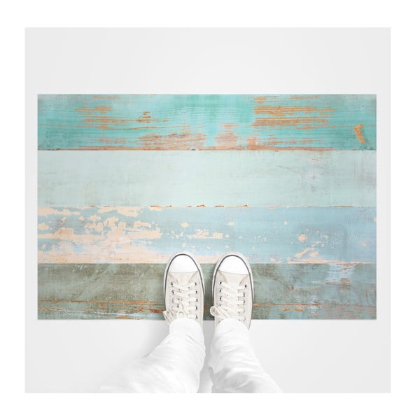 Adesivo per pavimenti Adesivo per pavimenti in parquet , 90 x 60 cm Côte d'Opale - Ambiance-image-3