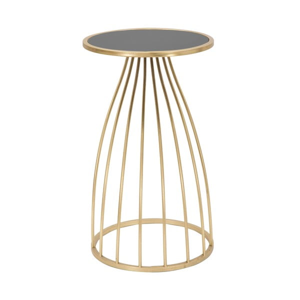 Tavolo rotondo con piano in vetro ø 35 cm Flush - Mauro Ferretti-image-3